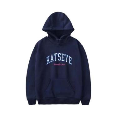 Imagem de Hoodie Esportivo Retro Unissex KATSEYE 2025 Outono Inverno, Moletom Ka