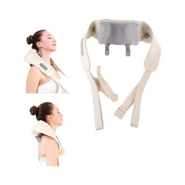 Imagem de Massageador Sem Fio Para Pescoço, Ombros E Costas Com Motor Sem Escova