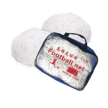 Imagem de Rede Futebol Futsal Campo Quadra Kit 2 Uni Trava Gol Salao Quadra Clube Ginasio Escola Treino Esporte Society Jogos