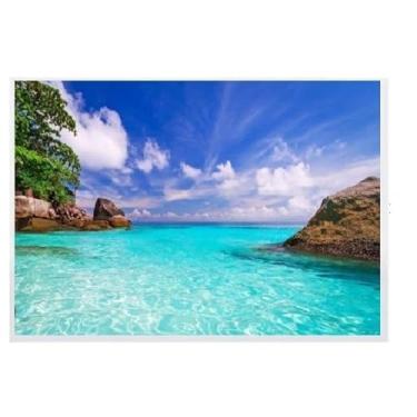 Imagem de tela de projeção 70 polegadas dobrável com Adesivo com cola pra colocar na parede.