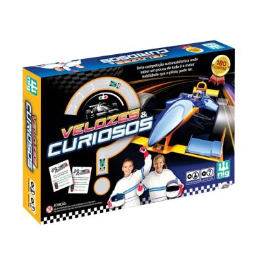 Imagem de Jogo De Tabuleiro Velozes e Curiosos - Nig 1185