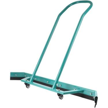 Imagem de Rodo profissional para quadra de tênis - Ferramenta de remoção de água de rolamento de 101,6 cm de altura com substituição para decks, escolas, porões e pisos de azulejo (verde)