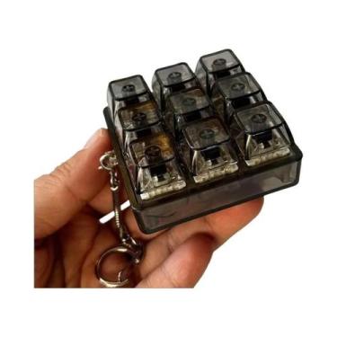 Imagem de Testador De Teclas De Teclado Mecânico 4/9 Teclas LED Brinquedo Anti-s