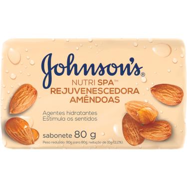 Imagem de Sabonete em Barra Óleo de Amêndoas Suave Johnson & Johnson 90g