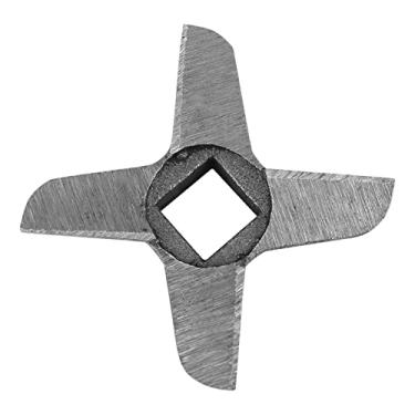 Imagem de Zerodis Lâmina de Moedor de Carne de Aço Em Forma de Cruz Lâminas de Substituição de Moedores de Carne para Moedores de Alimentos Perfeito para Salsichas Caseiras e Construção de Aço de para