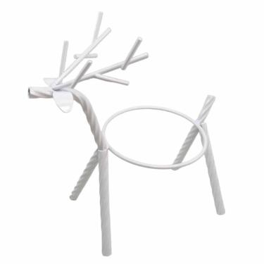 Imagem de Luminaria Abajur Rustica Veado Rena Cervo Enfeite Decoraçao Natal Sala Quarto Mesa