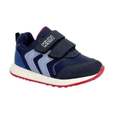 Imagem de Tênis Klin Walk Baby 453119 Marinho/Vermelho/Royal-Unissex