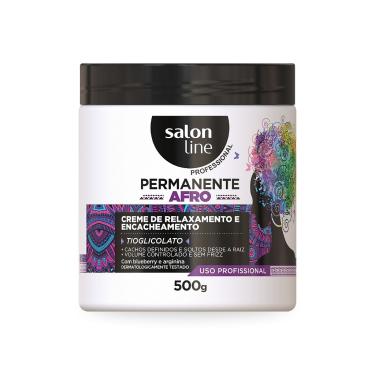 Imagem de Creme de Relaxamento Permanente Afro Salon Line 500G