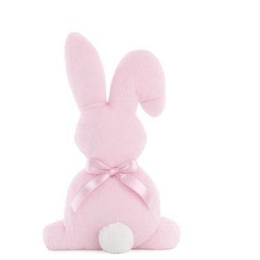 Imagem de Coelho de Pascoa Silhuetas De Laço De Costas Rosa 34x25x8cm C/1Unid 1099340