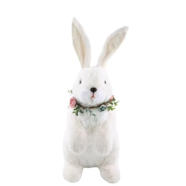Imagem de Coelho De Pascoa Doce Vício Branco 28cm 1Unid 1070606