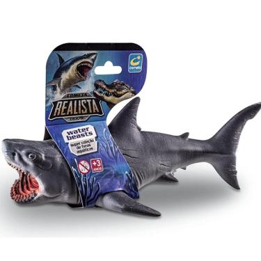 Imagem de Tubarao de Brinquedo em Vinil Cometa