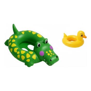 Imagem de Boia com Assento Infantil Animais, Jacaré