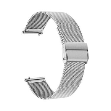 Imagem de Pulseira De Metal De 20mm Para Amazfit Bip 3 Pro/S Lite/Pop/U Pro/GTR 