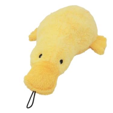 Imagem de JAMBO PET Brinquedo Pelúcia Para Cães Pato Formato Fofo E Som Divertido Alivia o Etresse, Pequeno