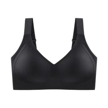 Imagem de Sutiã De Dormir plus Size 6XL Para Seios Grandes, Sem Aro De Aço, Anti