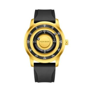 Imagem de Relógio De Quartzo Masculino Em Silicone Verde À Prova d'Água Para Esp