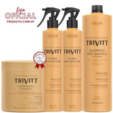 Imagem de Trivitt - 02 Und. Fluído para Escova + Hidratação Intensiva 500g + Sha