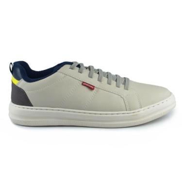 Imagem de Sapatênis Masculino Sport Fire 0094A - Kikos Calçados, 41, Branco