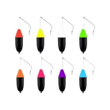 Imagem de Bóia Cevadeira Para Pesca  Bóias Barão 45g, Vermelho, Copo preto