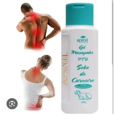 Imagem de Gel massageador ptd sebo de carneiro 250g - APINIL