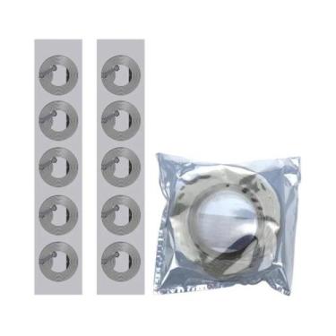 Imagem de Etiqueta NFC Adesiva 13.56MHz 213pcs Ntag213 Adesivos RFID Para Automa