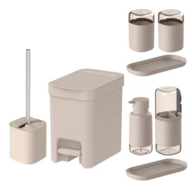 Imagem de Kit Banheiro Lavabo Completo Dual Ou 8 peças
