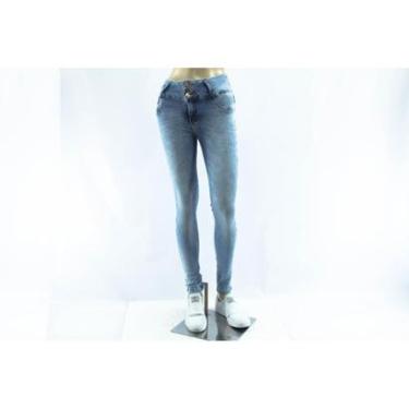 Imagem de CALÇA JEANS DARLOOK BELITA AZUL CLARO - FEMININO-Feminino