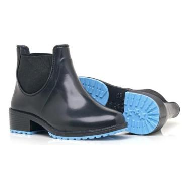 Imagem de Bota Infantil Cano Baixo Curto Impermeável Tratorada Salto - Genérico,