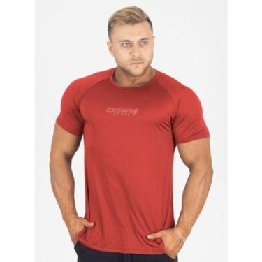 Imagem de Camiseta Crown Dry Treino Fitness Proteção UV-Masculino