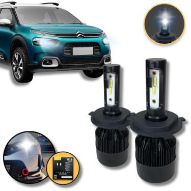 Imagem de Lâmpada Super Led Farol Alto E Baixo H4 8000k Citroen Cactus - Tech On