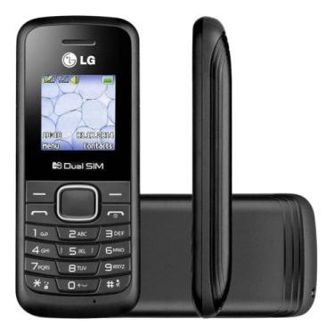 Imagem de Telefone Celular LG Antigo 2g Simples Para Idosos E Rural Dual