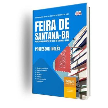 Imagem de Apostila Prefeitura de Feira de Santana - BA - Professor de Inglês - A