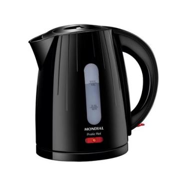 Imagem de Chaleira Elétrica Mondial Ce07 Pratic Hot 1L Preta 220v, Preto, 220V