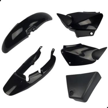 Imagem de Carenagem Fan 125 2005 2006 2008 Titan 2000 2004 Completo Pr - Congrat