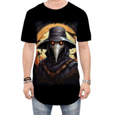Imagem de Camiseta Longline Máscara da Peste Negra 13 - Kasubeck Store®, GG