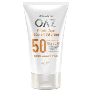 Imagem de Protetor Solar Facial OAZ FPS 50 Gel Creme 40ml