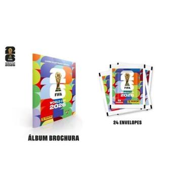 Imagem de Copa Do Mundo 2026 - Álbum Capa Cartão + Kit 24 Envelopes - FIFA WORLD