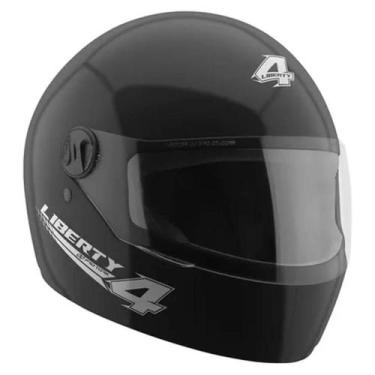 Imagem de Capacete Moto Pro Tork Liberty Four Preto Tamanho 56