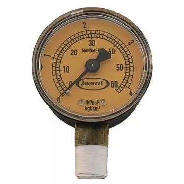 Imagem de Manometro De Pressao 60 Psi Para Filtro De Piscina - Jacuzzi