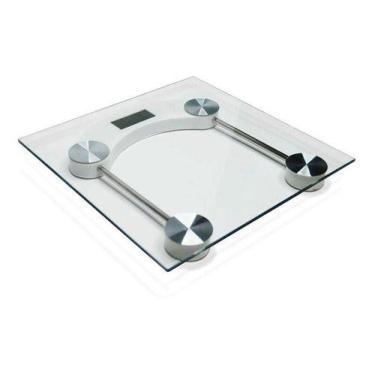 Imagem de Balança corporal Digital Vidro Banheiro Academia Até 180kg - Clink