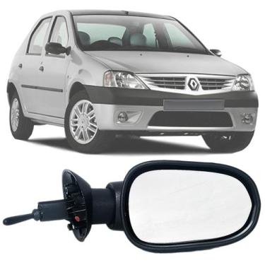 Imagem de Espelho Retrovisor Lado Direito Carona Renault Sandero Logan 2006 2007