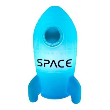 Imagem de Luminária Foguete Astronauta Quarto Infantil Decorfun -, Bivolt