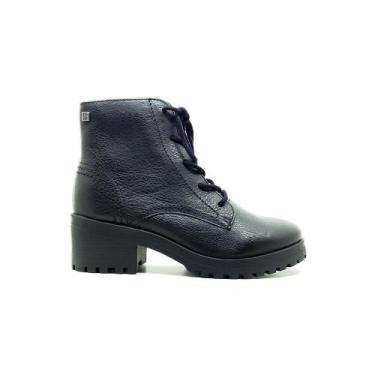 Imagem de Bota Coturno Bottero Feminino 349101, 38, Preto