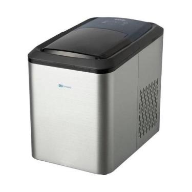 Imagem de Maquina de Gelo EOS EMG021 Inox Ice Compact, 110V, Prateado