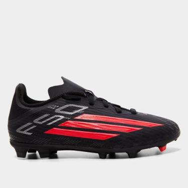 Imagem de Chuteira Campo Infantil Adidas F50 League, Chumbo, 31