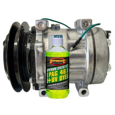 Imagem de Compressor 8925 7h13 Passante 24v Polia 1b 146mm Saída Tras - TUNDRA A