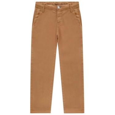 Imagem de Calça Jeans Em Sarja Ônix Infantil Masculina Colorida Luc.boo 79769, M