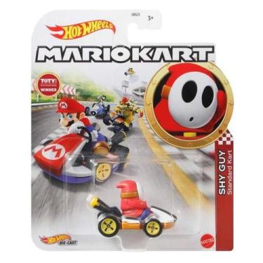 Imagem de Hot Wheels Mario Kart Kart Padrão Shy Guy