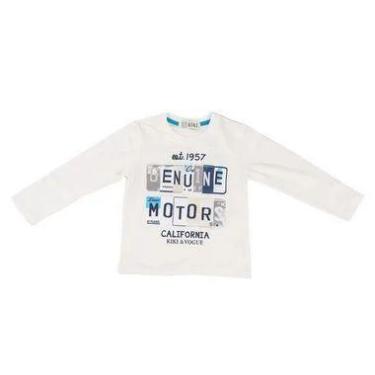 Imagem de Camiseta Infantil Menino Califórnia - kiki & Mily, Branco, 2