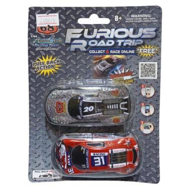Imagem de Car Furious Road Trip Racer Set Of 2 Pull Back 09306